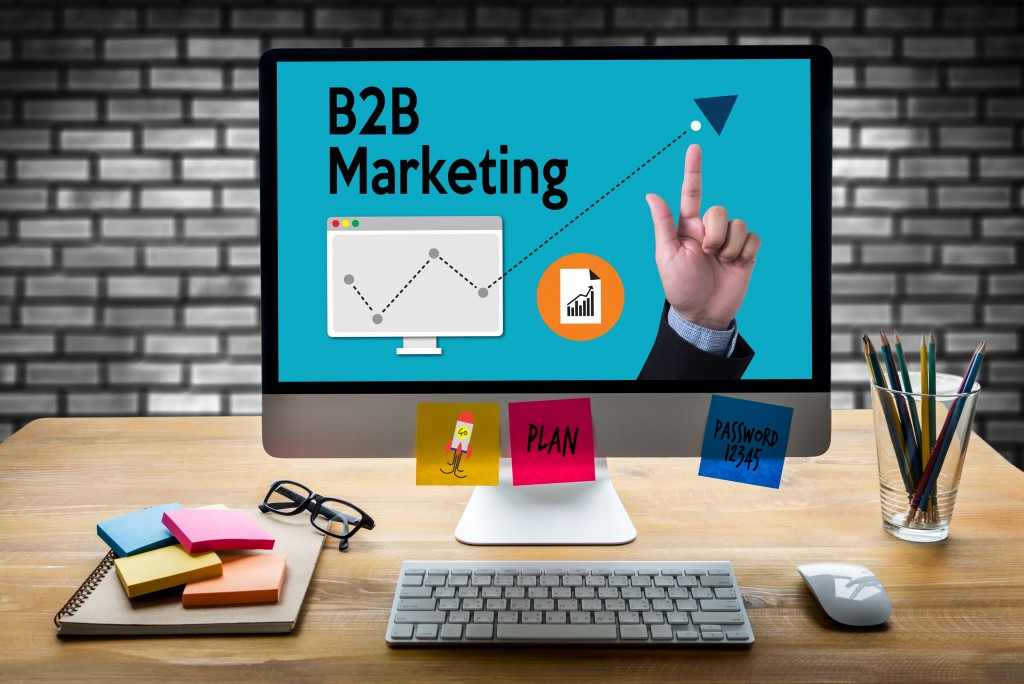 b2b marketing concept