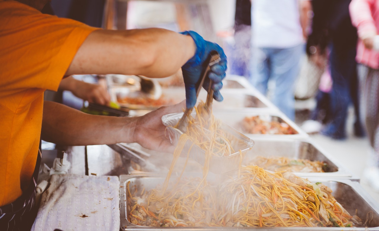 food truck parked