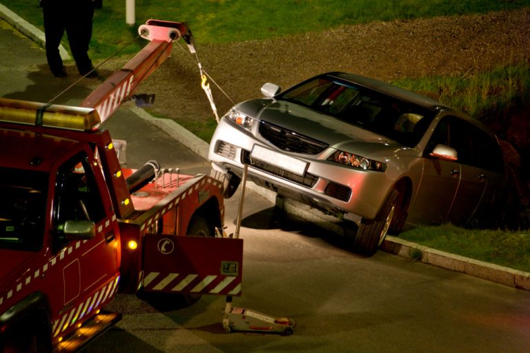 accident clearance during night time